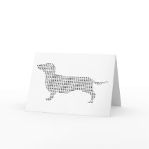 Dachshund Silhouette From Many cards