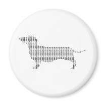 Dachshund Silhouette From Many magnets