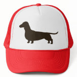 Dachshund Silhouette Trucker Hat