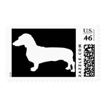 Dachshund Silhouette Postage
