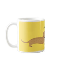 Dachshund Smooch mugs