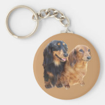 Dachshund Sweeties Keychain