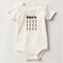 Dachshund Toes Baby one piece t-shirts by mikek92349 Dachshund Toes Baby one piece t-shirts