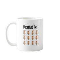 Dachshund Toes Coffee Mug