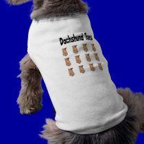 Dachshund Toes Doggie Shirt pet clothing by mikek92349 Dachshund Toes Doggie Shirt pet clothing