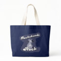 Dachshund Tote Bag bag