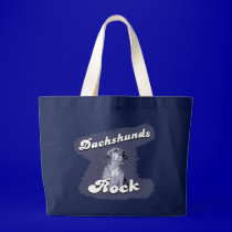 Dachshund Tote Bag bags