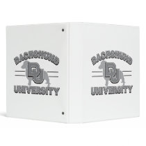 Dachshund University binders by Incatneato Dachshund University binders