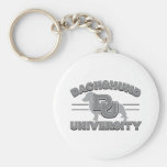 Dachshund University Key Chain