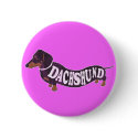 Dachshund Vintage Button