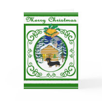 Dachshund Vintage Christmas cards by freespiritdesigns Dachshund Vintage Christmas cards