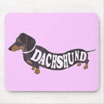 Dachshund Vintage Mousepad