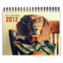dachshund wall calendar 2012 - tiny chumley