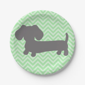 Paper plate dog