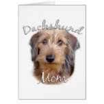 Dachshund (wirehaired) Mom 2 Cards