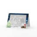 Dachshund Xmas Photo Card (Customizable) by LittleMilkyShop Dachshund Xmas Photo Card (Customizable)