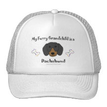 DachshundBlackTan Hats