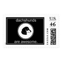 Dachshunds are Awesome postage