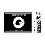 Dachshunds are Awesome postage