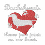 Dachshunds Leave Paw Prints Hoodie