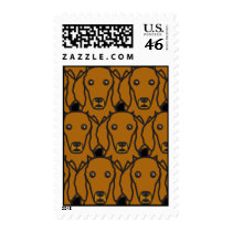 Dachshunds postage