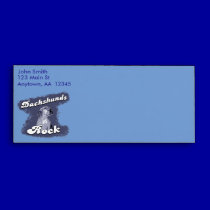 Dachshunds Rock Envelopes
