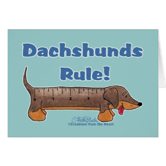 Weiner Dog Cards | Zazzle