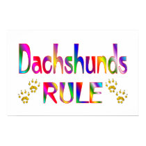 Dachshunds Rule posters by TLArnold4 Dachshunds Rule posters