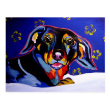 Dachsund #1 post cards