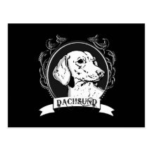 DACHSUND (2) POSTCARDS