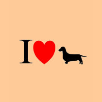 Dachsund Lover Gifts "I Love Dachsunds" t-shirts