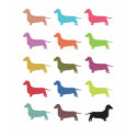 Dachsund Sillhouette T-Shirts Gifts by DoggieDiva Dachsund Sillhouette T-Shirts Gifts