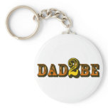 Dad 2 Be Keychain