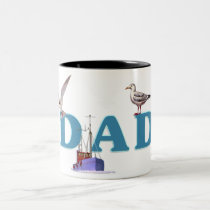 Dad Ahoy mugs