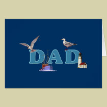 Dad Ahoy cards