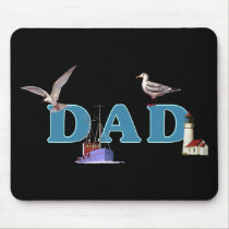 Dad Ahoy mousepads