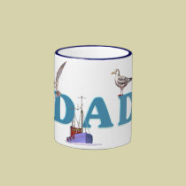 Dad Ahoy mugs