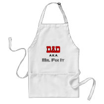 Dad AKA Mr. Fix It Novelty Apron