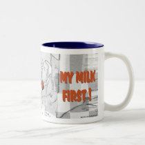 Dad and baby awake  mugs