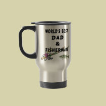 Dad And Fisherman mugs