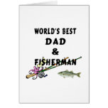 Dad and Fisherman Greeting Card