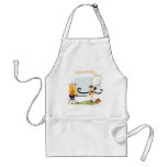Dad and his BURN A QUE aprons