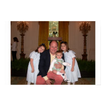 Dad and kids posters