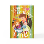 Dad and me birthday cards