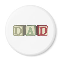 Dad Blocks magnets