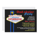 Dad-chelor Party - Daddy Diaper Keg Invitations