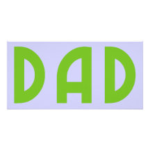 Dad Customized Photo Card