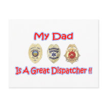 Dad Dispatcher Postcards by RealSlogans Dad Dispatcher Postcards