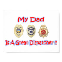 Dad Dispatcher Poster posters