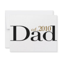 Dad Est 2010 invitations